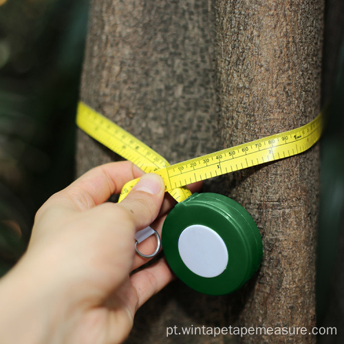 Régua métrica com fita métrica de diâmetro retrátil de pneu de árvore de 2 m de diâmetro